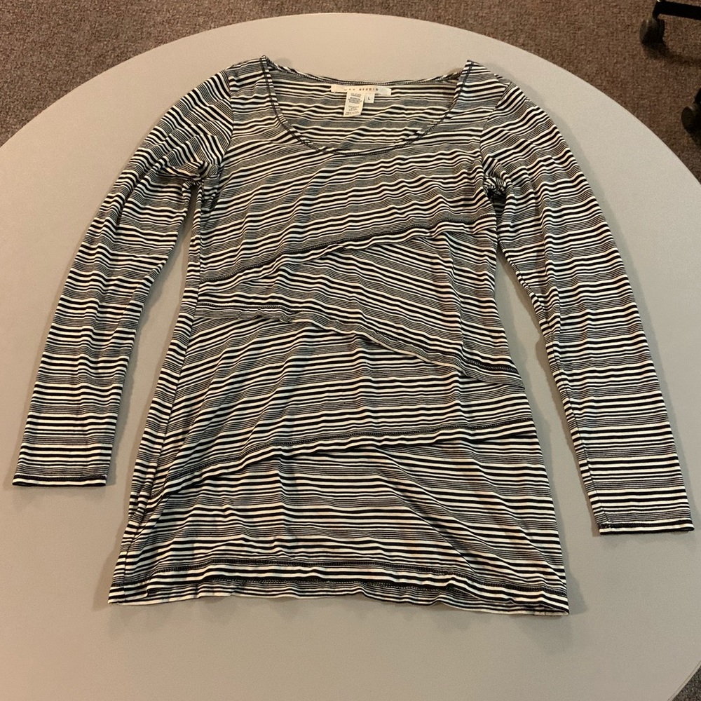 Women’s Long Sleeve Top with Ruffles